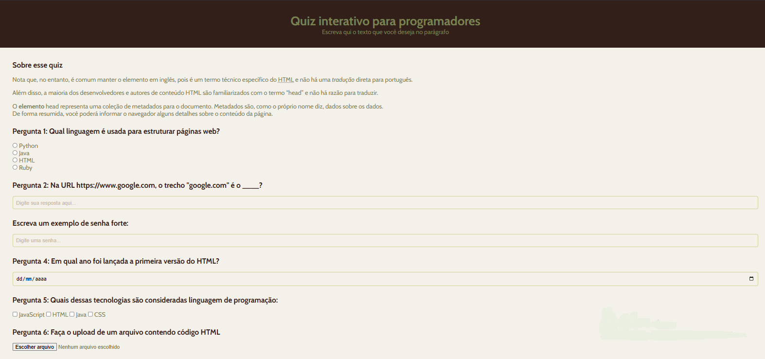 Screenshot do Projeto 5